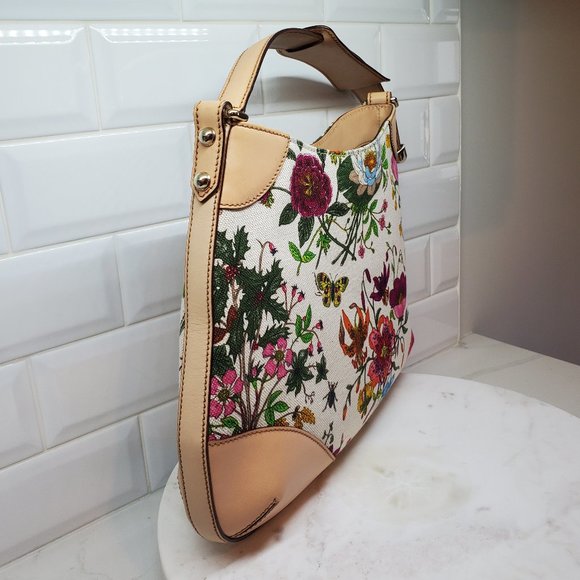 Gucci Flora Hasler Horsebit Hobo - Picture 5 of 16
